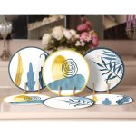 - Supla6li-Set271-Gorsel2 - Realhomes 6'lı Özel Tasarım Yaprak Tasarımlı Servis Altlığı & Supla Realhomes