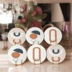 - Supla6li-Set276-Gorsel1 - Realhomes 6'lı Onedraw Soyut Çizimli Servis Altlığı & Supla Realhomes