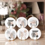 - Supla6li-Set285-Gorsel1 - Realhomes 6'lı Beyaz Zemin Onedraw Özel Tasarımlı Servis Altlığı & Supla Realhomes