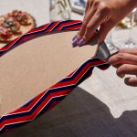 6'lı Laciver Denizci Desenli Özel Tasarımlı Servis Altlığı & Supla Realhomes