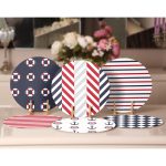 6'lı Özel Tasarım Denizci Tasarımlı Servis Altlığı & Supla Realhomes