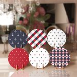 6'lı Özel Tasarım Denizci Tasarımlı Servis Altlığı & Supla Realhomes