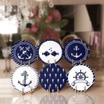 - Supla6li-Set302-Gorsel1 - Realhomes 6'lı Lacivert Denizci Tasarımlı Servis Altlığı & Supla Realhomes