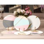 - Supla6li-Set316-Gorsel2 - Realhomes  6'lı Özel Tasarım Gold Detaylı Servis Altlığı & Supla Realhomes