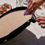 6'lı Altın Varaklı Yılbaşı Temalı Servis Altlığı & Supla Realhomes