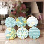 6'lı Soft Renkli Özel Tasarım Servis Altlığı & Supla Realhomes