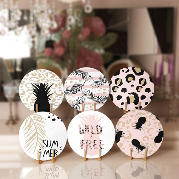 6'lı Summer Özel Tasarımlı Servis Altlığı & Supla Realhomes