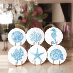 - Supla6li-Set337-Gorsel1 - Realhomes 6'lı Mavi Deniz Canlıları Özel Tasarım Servis Altlığı & Supla Realhomes