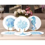 - Supla6li-Set337-Gorsel2 - Realhomes 6'lı Mavi Deniz Canlıları Özel Tasarım Servis Altlığı & Supla Realhomes