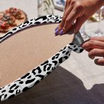 6'lı Renkli Zebra Desen Motifli Servis Altlığı & Supla Realhomes