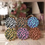 6'lı Renkli Zebra Desen Motifli Servis Altlığı & Supla Realhomes