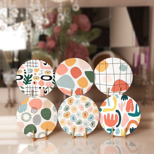 6'lı Summer Özel Tasarımlı Servis Altlığı & Supla Realhomes