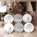 - Supla6li-Set355-Gorsel1 - Realhomes 6'lı Gri Beyaz Ağaç Tasarımlı Servis Altlığı & Supla Realhomes