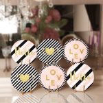 - Supla6li-Set356-Gorsel1 - Realhomes 6'lı Hello & Love Gold Detaylı Özel Tasarım Servis Altlığı & Supla Realhomes