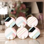 - Supla6li-Set358-Gorsel1 - Realhomes 6'lı Soft Renkli Gold Detaylı Özel Tasarım Servis Altlığı & Supla Realhomes