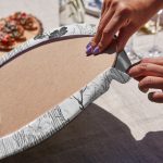 - Supla6li-Set374-Gorsel3 - Realhomes  6'lı Siyah Gri Çiçek Tasarımlı Servis Altlığı & Supla Realhomes