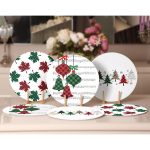 - Supla6li-Set384-Gorsel2 - Realhomes 6'lı Ekose Yılbaşı Temalı Özel Tasarım Servis Altlığı & Supla Realhomes