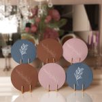 - Supla6li-Set393-Gorsel1 - Realhomes 6'lı Renkli Zemin Yaprak Tasarımlı Servis Altlığı & Supla Realhomes