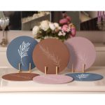 - Supla6li-Set393-Gorsel2 - Realhomes 6'lı Renkli Zemin Yaprak Tasarımlı Servis Altlığı & Supla Realhomes