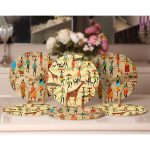 - Supla6li-Set40-Gorsel2 - Realhomes 6'lı Etnik Afrika Kabilesi Özel Tasarımlı Servis Altlığı & Supla Realhomes