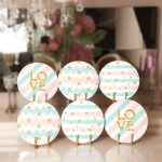 - Supla6li-Set406-Gorsel1 - Realhomes  6'lı Renkli Çizgili Zemin Love Temalı Servis Altlığı & Supla Realhomes