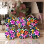 - Supla6li-Set41-Gorsel1 - Realhomes 6'lı Renkli Güller Özel Tasarımlı Servis Altlığı & Supla Realhomes