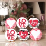 - Supla6li-Set414-Gorsel1 - Realhomes 6'lı Love Yazılı Özel Tasarım Sevgili Temalı Servis Altlığı & Supla Realhomes