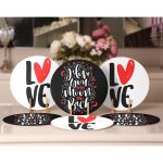 - Supla6li-Set427-Gorsel2 - Realhomes  6'lı I Love You Özel Tasarımlı Servis Altlığı & Supla Realhomes