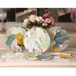 - Supla6li-Set440-Gorsel2 - Realhomes 6'lı Renkli Geometrik Şekilli Özel Tasarım Servis Altlığı & Supla Realhomes