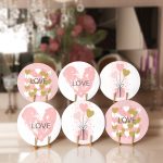 - Supla6li-Set443-Gorsel1 - Realhomes 6'lı Pembe Love Desenli Servis Altlığı & Supla Realhomes
