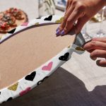 6'lı Renkli Gold Detaylı Kalp Tasarımlı Sevgililer Günü Temalı Servis Altlığı & Supla Realhomes