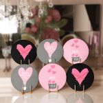 6'lı Sevgililer Günü Özel Tasarım Servis Altlığı & Supla Realhomes