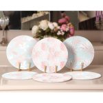 - Supla6li-Set456-Gorsel2 - Realhomes 6'lı Soft Renkli Tropik Yaprak Motifli Servis Altlığı & Supla Realhomes