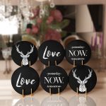 - Supla6li-Set459-Gorsel1 - Realhomes  6'lı Siyah Zemin Mermer Desenli Özel Tasarım Servis Altlığı & Supla Realhomes