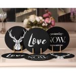 - Supla6li-Set459-Gorsel2 - Realhomes  6'lı Siyah Zemin Mermer Desenli Özel Tasarım Servis Altlığı & Supla Realhomes