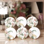 - Supla6li-Set465-Gorsel1 - Realhomes 6'lı Kurumuş Tropik Yaprak Tasarımlı Servis Altlığı & Supla Realhomes