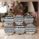 - Supla6li-Set47-Gorsel1 - Realhomes 6'lı Siyah Beyaz Etnik Tasarımlı Servis Altlığı & Supla Realhomes
