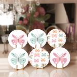 - Supla6li-Set474-Gorsel1 - Realhomes 6'lı Renkli Kelebekler Özel Tasarım Servis Altlığı & Supla Realhomes