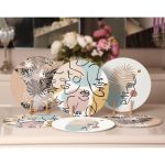 6'lı Bohemian Özel Tasarımlı Servis Altlığı & Supla Realhomes