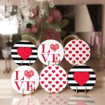 - Supla6li-Set50-Gorsel1 - Realhomes 6'lı Kırmızı Love Temalı Özel Tasarım Servis Altlığı & Supla Realhomes