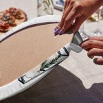 6'lı Özel Tasarım Mum & Kozalak Temalı Servis Altlığı & Supla Realhomes