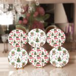 6'lı Yılbaşı Çam Ağacı Özel Tasarımlı Servis Altlığı & Supla Realhomes