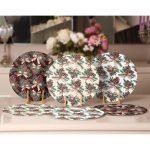 - Supla6li-Set520-Gorsel2 - Realhomes  6'lı Kozalak & Mum Tasarımlı Yılbaşı Temalı Servis Altlığı & Supla Realhomes