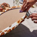 6'lı Özel Çizim Zürafa Tasarımlı Servis Altlığı & Supla Realhomes