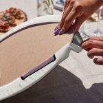 6'lı Mor Zemin Kaktüs Özel Tasarım Servis Altlığı & Supla Realhomes