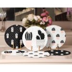 - Supla6li-Set532-Gorsel2 - Realhomes 6'lı Siyah Beyaz Zemin Kaktüs Çizimli Servis Altlığı & Supla Realhomes