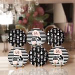 6'lı Hello Kaktüs Tasarımlı Servis Altlığı & Supla Realhomes