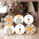 6'lı Güneşin Doğuşu Özel Tasarımlı Servis Altlığı & Supla Realhomes