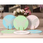 6'lı Renkli Zemin Papatya Kelebek Özel Tasarımlı Servis Altlığı & Supla Realhomes