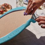 6'lı Renkli Zemin Papatya Kelebek Özel Tasarımlı Servis Altlığı & Supla Realhomes